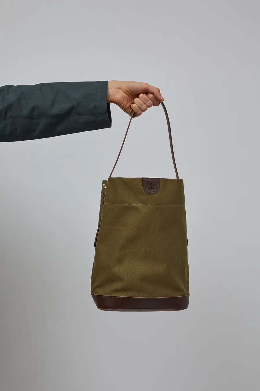 Il Bisonte Caramella Bucket Bag in Khaki and T. di Moro sold by No. 6 product image thumbnail 2