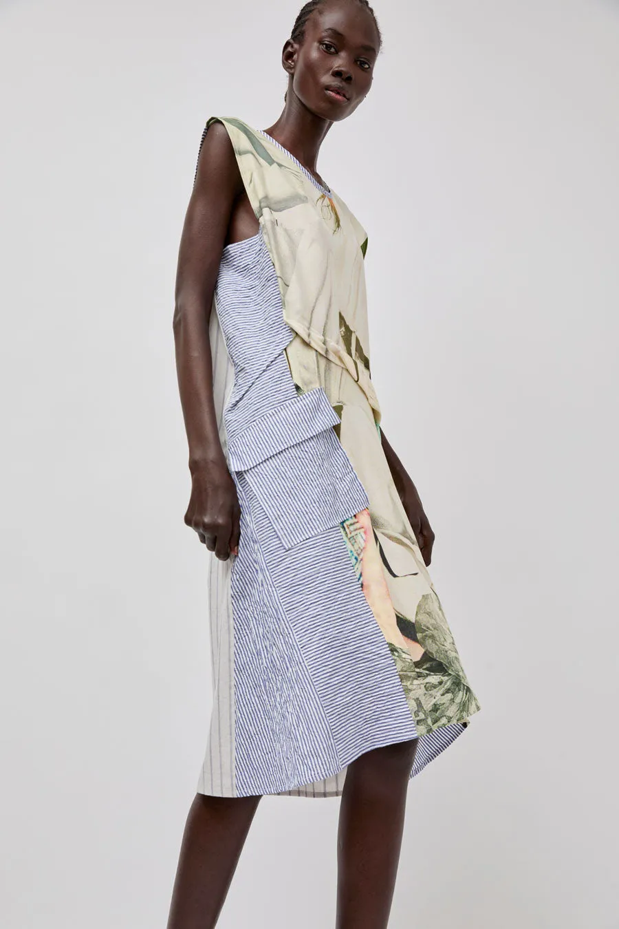 Vladimir Karaleev Dress in Mixed Prints sold by No. 6 product image thumbnail 4