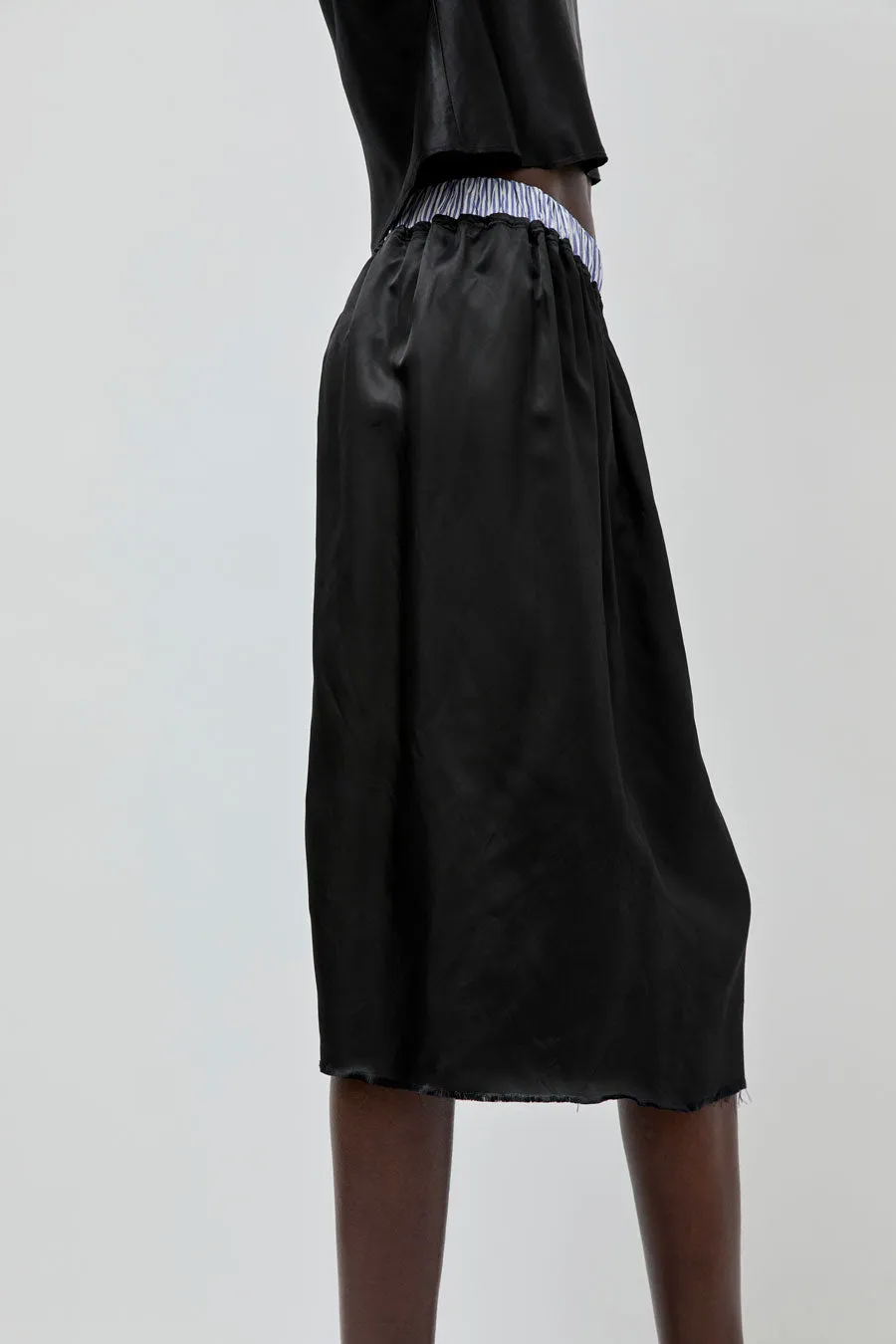 Vladimir Karaleev Oda Skirt in Black sold by No. 6 product image thumbnail 3