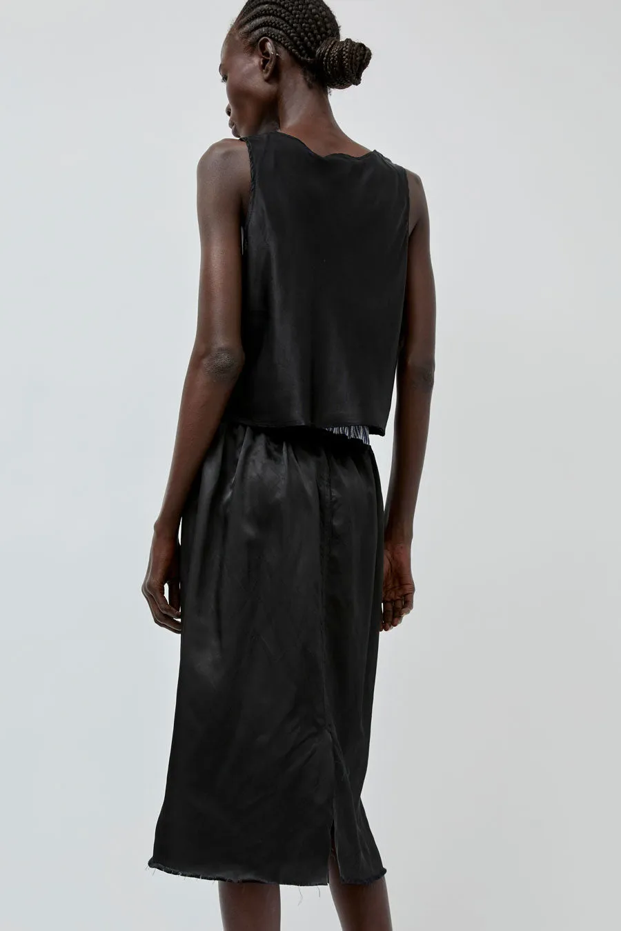 Vladimir Karaleev Oda Skirt in Black sold by No. 6 product image thumbnail 5