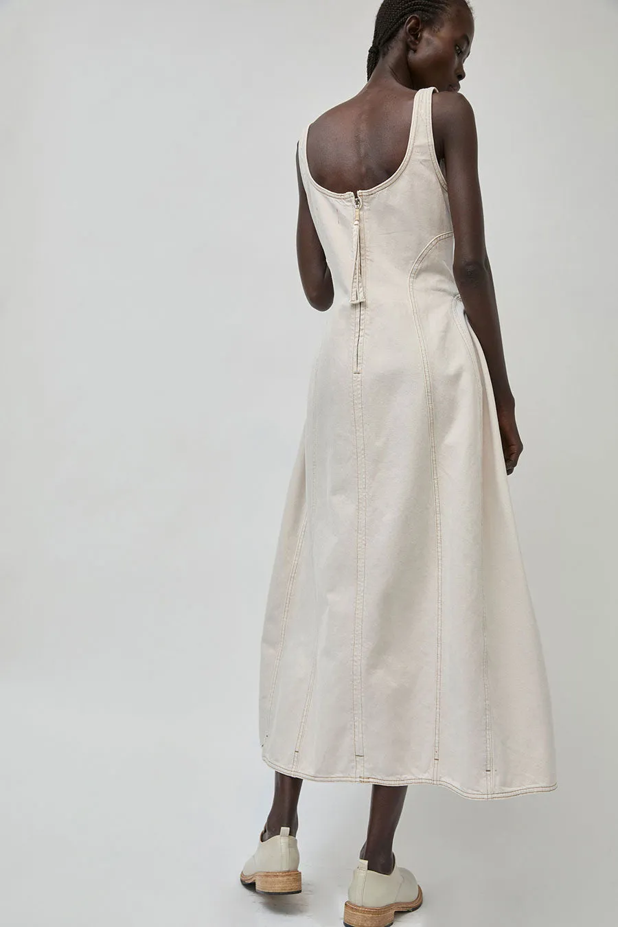 Dala Cocoon Bustier Dress in Salt sold by No. 6 product image thumbnail 5