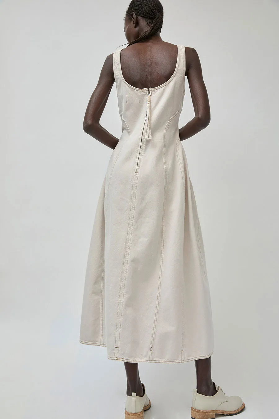 Dala Cocoon Bustier Dress in Salt sold by No. 6 product image thumbnail 4
