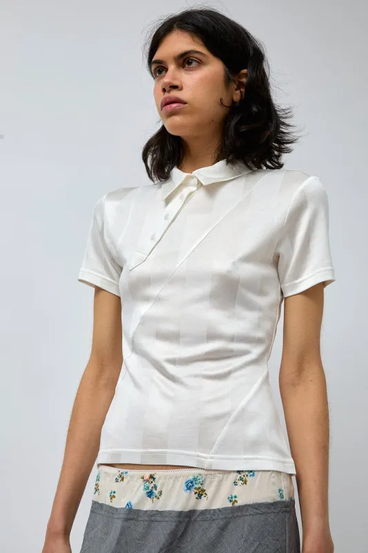 Rave Review Bea Top in Off White made by No. 6