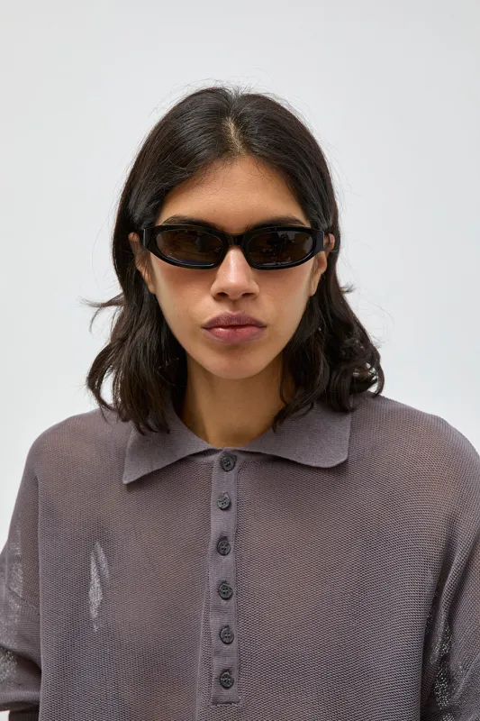 Monokel Miles Sunglasses in Black sold by No. 6