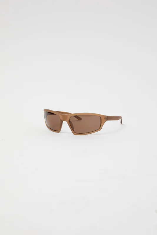 Monokel Raven Sunglasses  in Matt Cola sold by No. 6