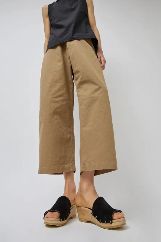 No.6 Leah Studded Clog on Mid Wedge in Black Pony made by No. 6