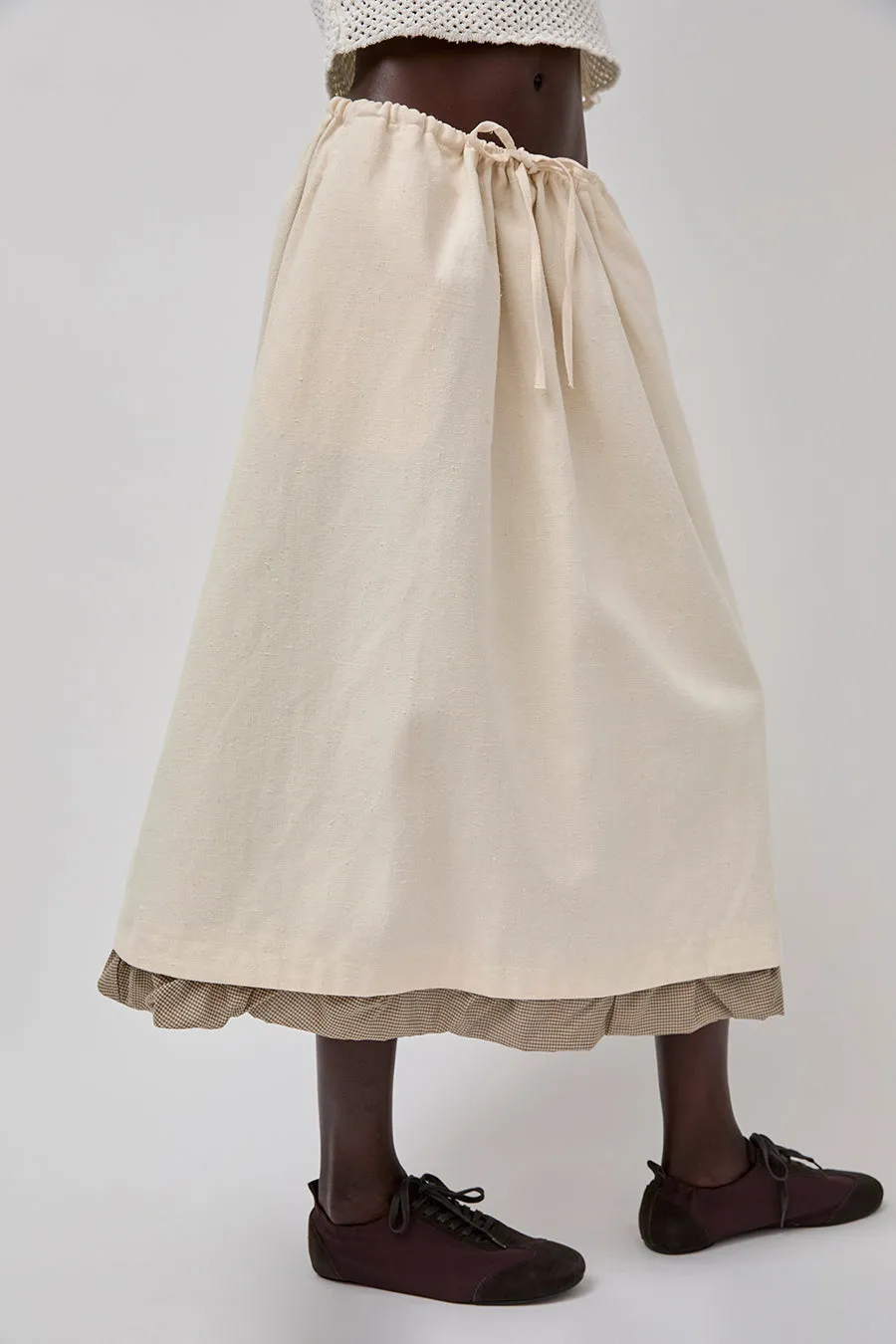 RUS Foso Skirt in Chalk sold by No. 6 product image thumbnail 2