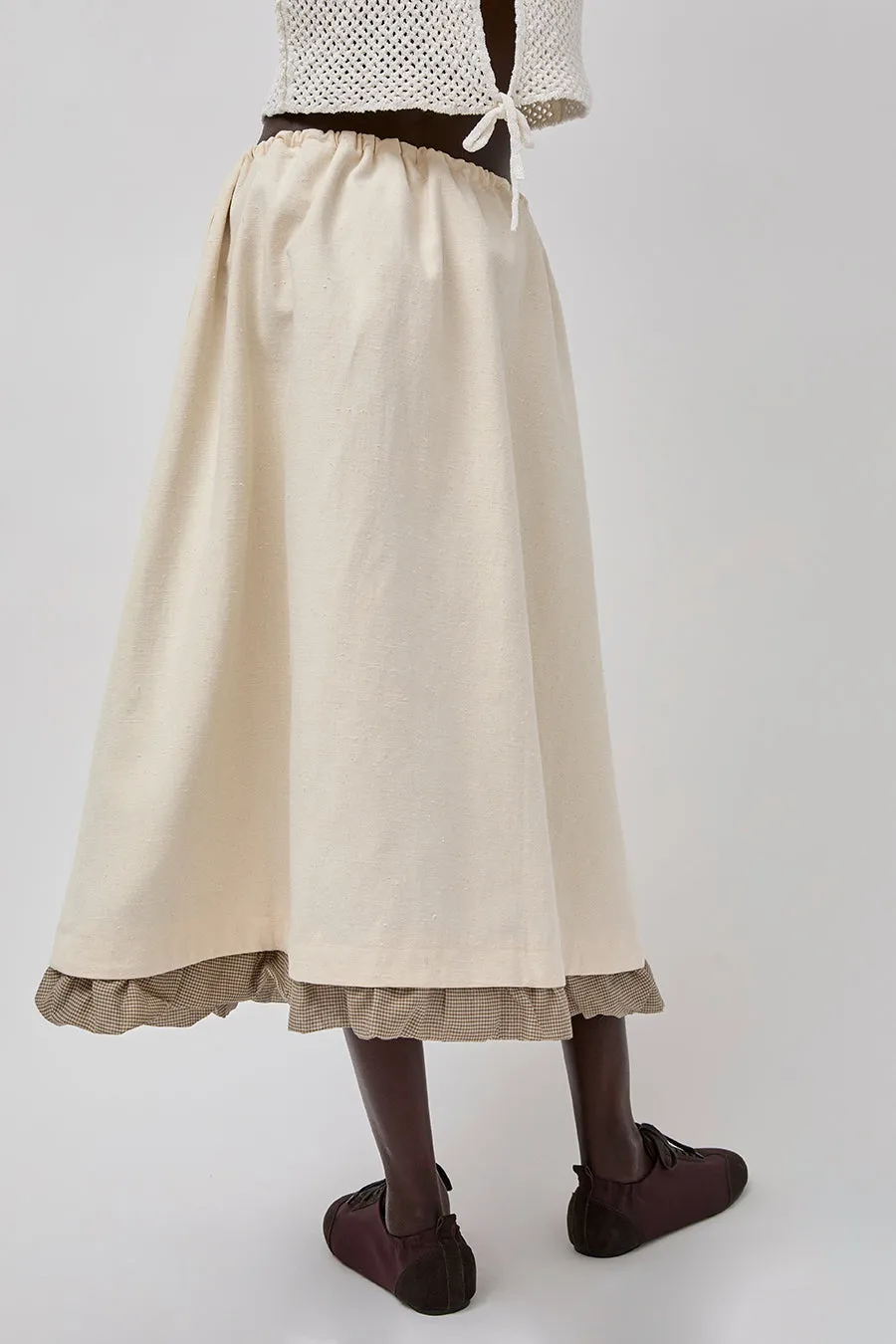 RUS Foso Skirt in Chalk sold by No. 6 product image thumbnail 4