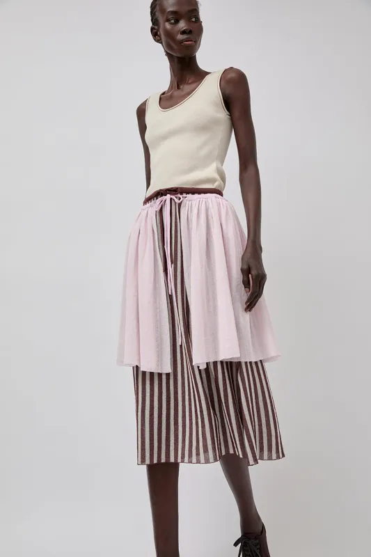 RUS Maboroshi Skirt in Pale Pink made by RUS