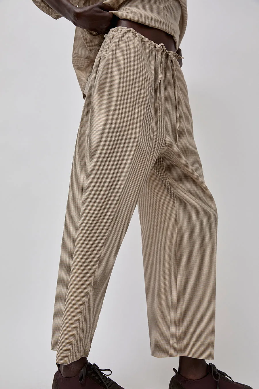 RUS Fue Pants in Gingham Toffee sold by No. 6 product image thumbnail 2