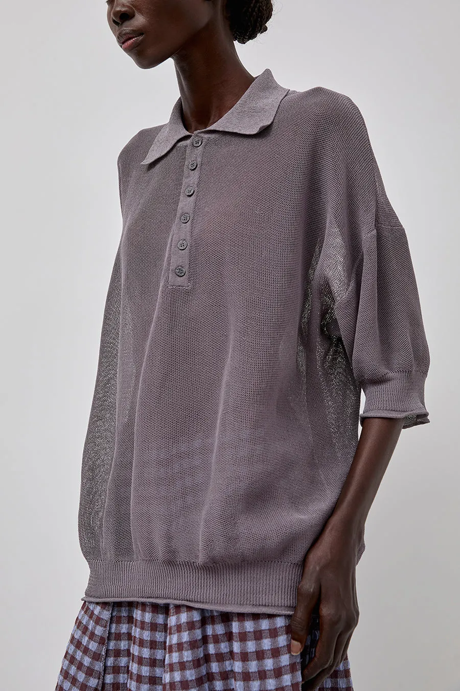 RUS Jushi Polo in Marengo sold by No. 6 product image thumbnail 3