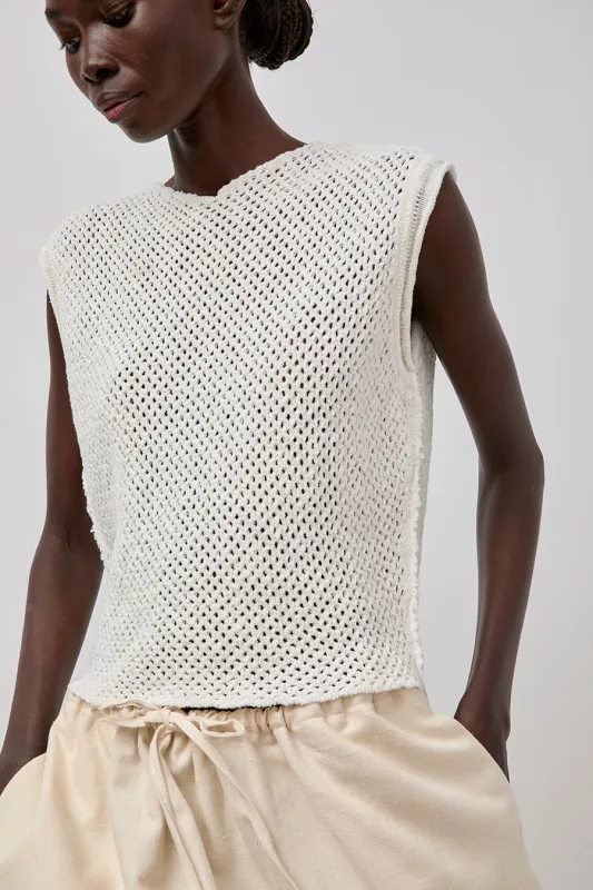 RUS Miru Vest in Chalk made by RUS