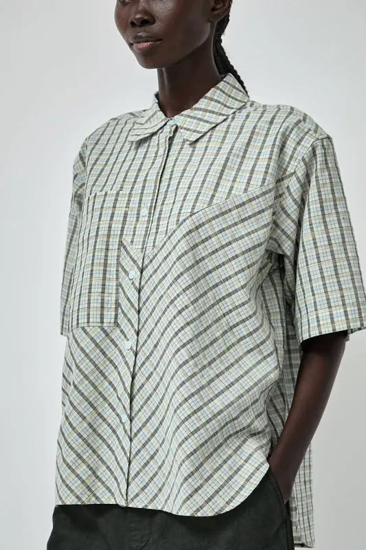 YMC Eva Shirt in Multi made by YMC