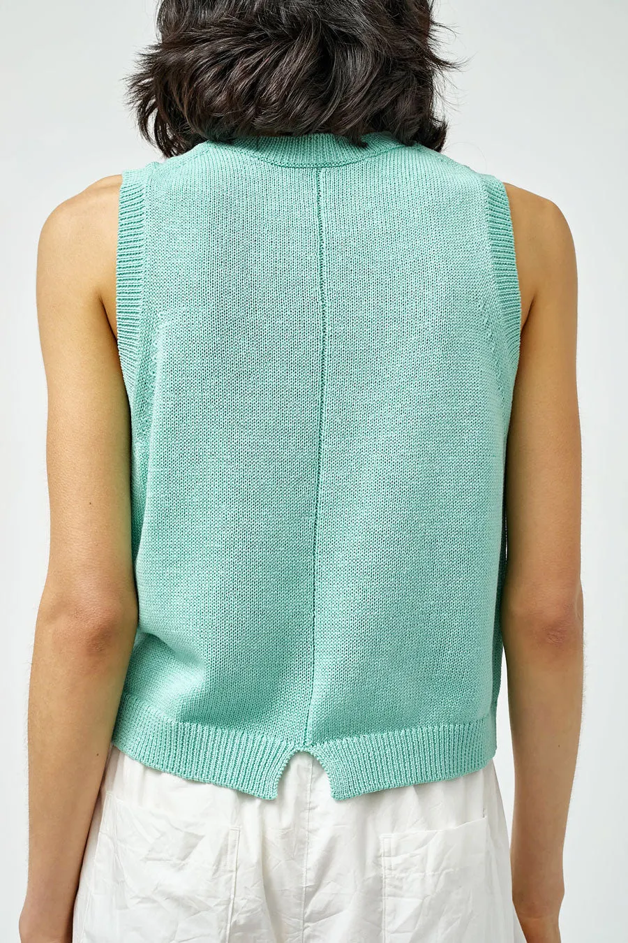 Sayaka Davis Tape Yarn Knit Tank in Mint sold by No. 6 product image thumbnail 5