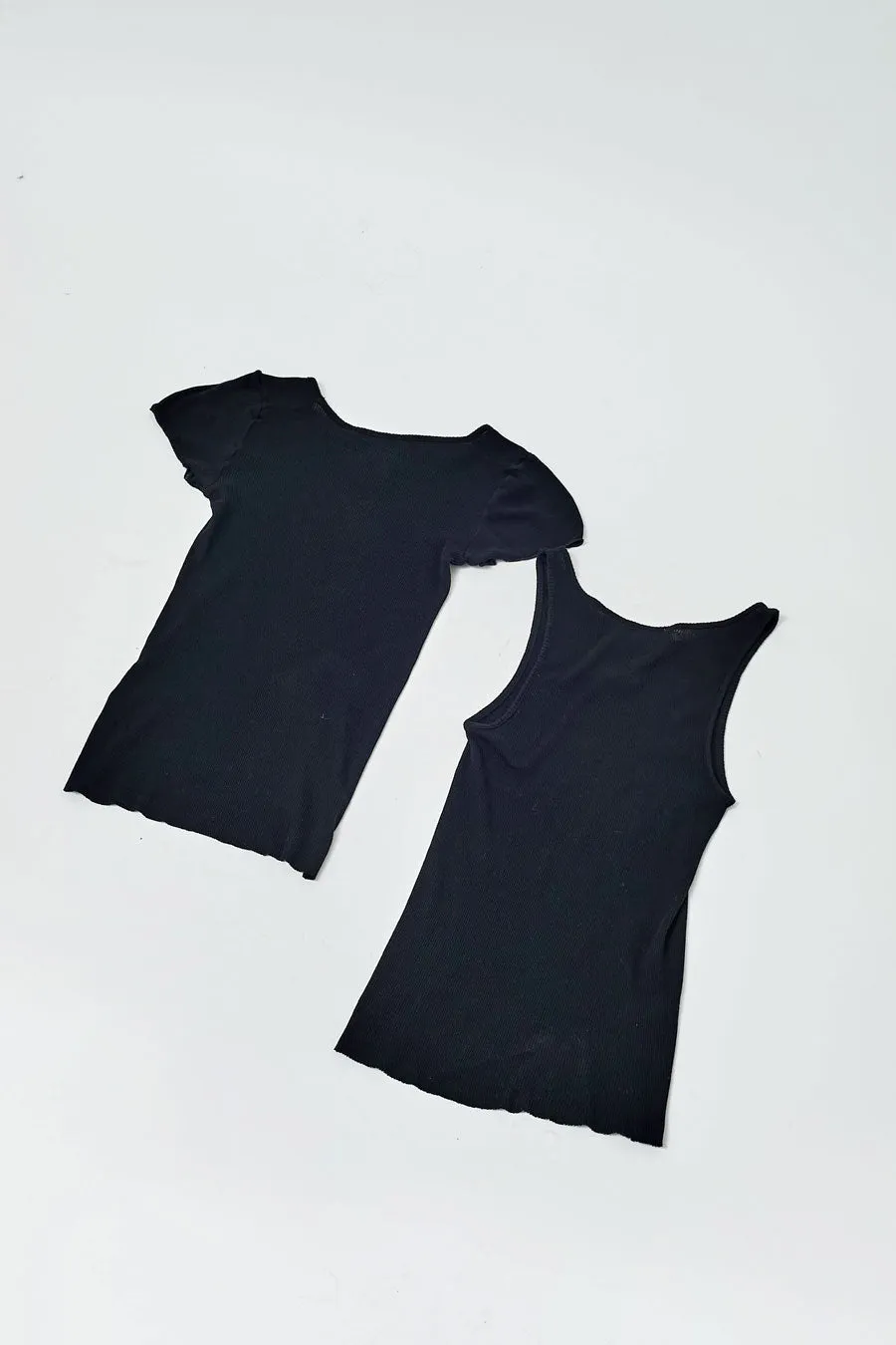 Sayaka Davis Two Piece Tank and Tee Set in Black sold by No. 6 product image thumbnail 2