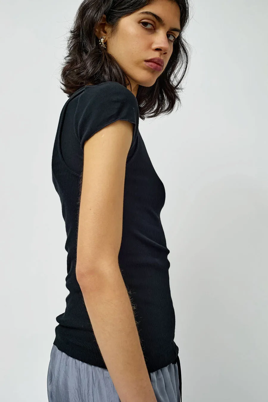 Sayaka Davis Two Piece Tank and Tee Set in Black sold by No. 6 product image thumbnail 5