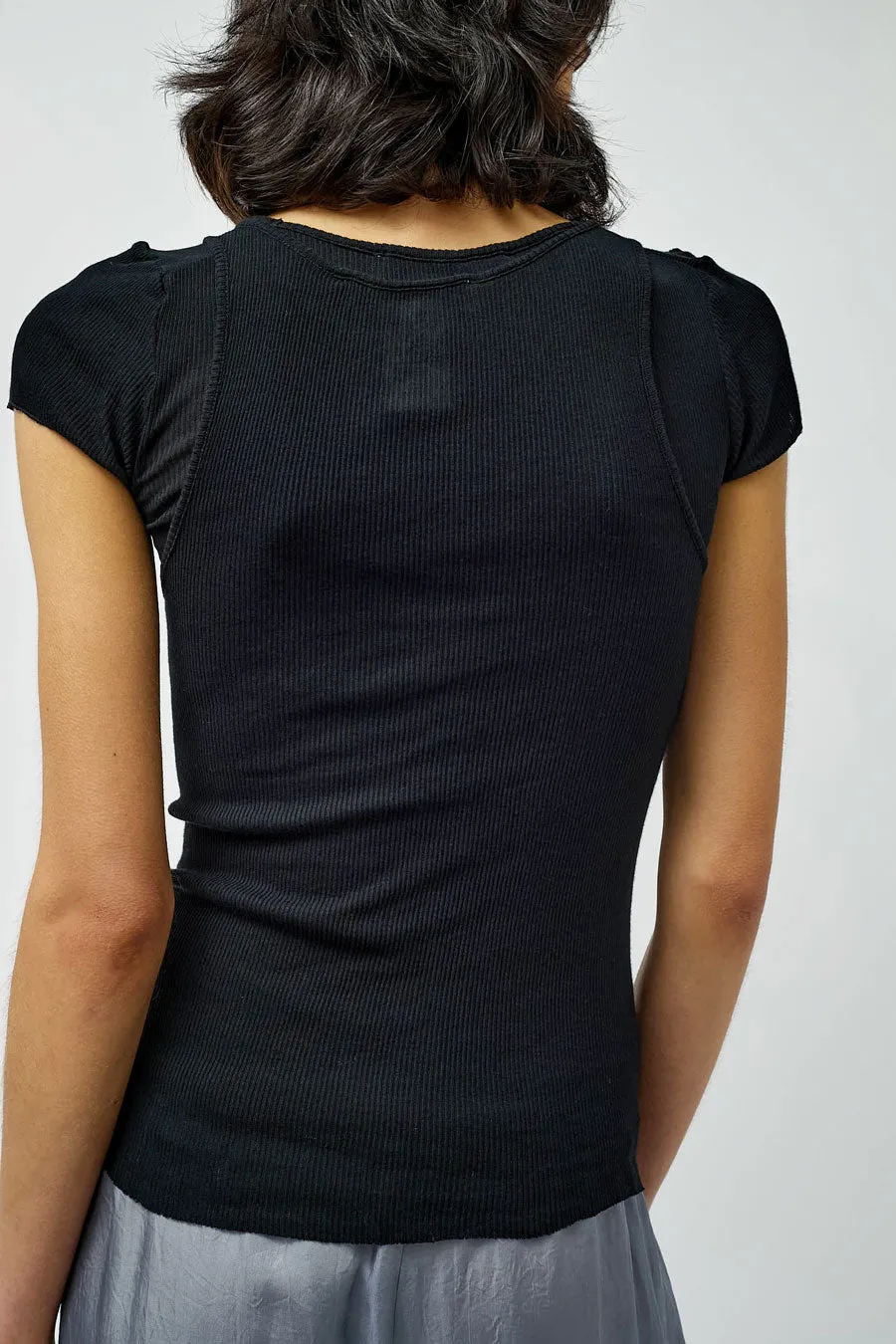 Sayaka Davis Two Piece Tank and Tee Set in Black sold by No. 6 product image thumbnail 4