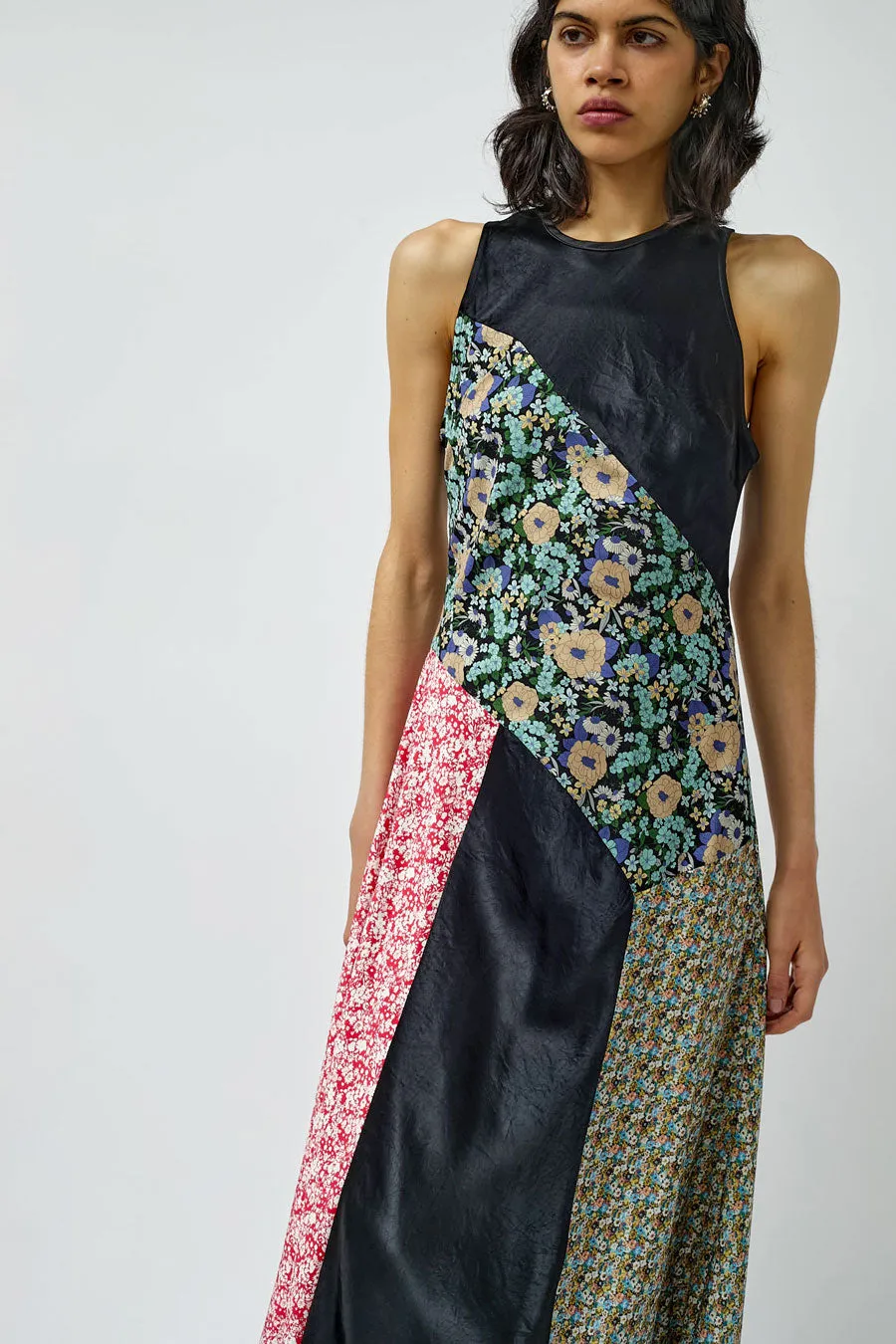 NOMIA Combo Bias Maxi Dress in Black and Muti sold by No. 6 product image thumbnail 5