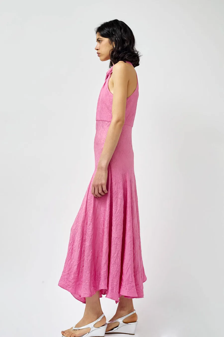 NOMIA Scarf Bias Maxi Dress in Peony sold by No. 6 product image thumbnail 4