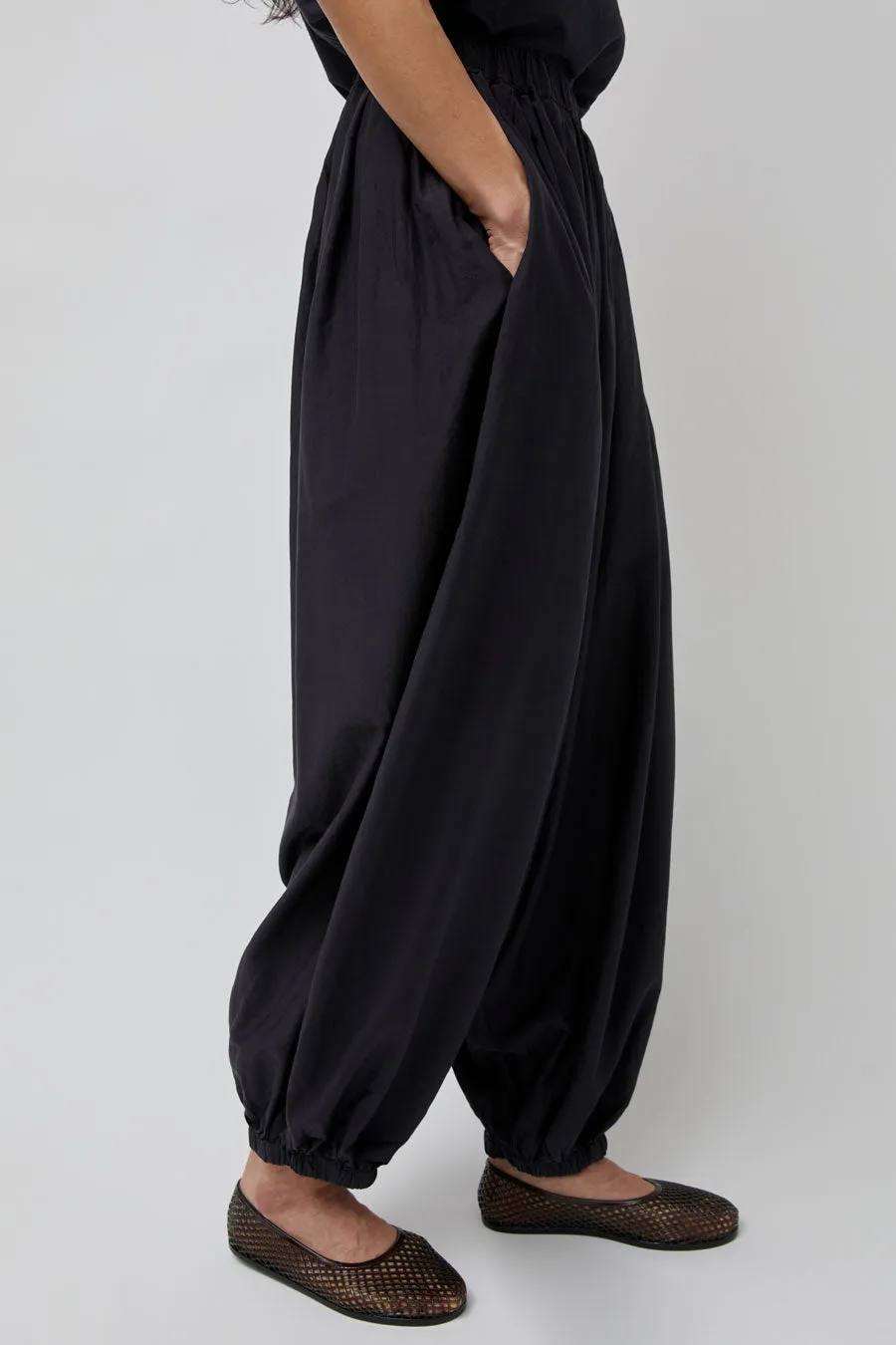 Black Crane Akari Pants in Faded Black sold by No. 6 product image thumbnail 2