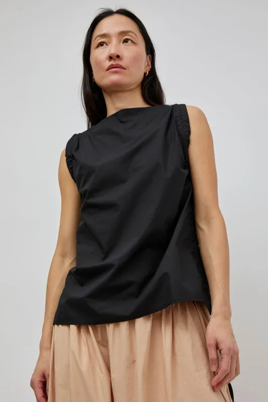 Baserange Pictorial Top in Black made by Baserange