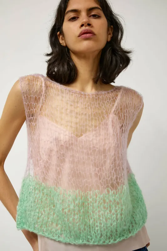 Guðrun & Guðrun Agnas Top in Rose and Mint made by No. 6