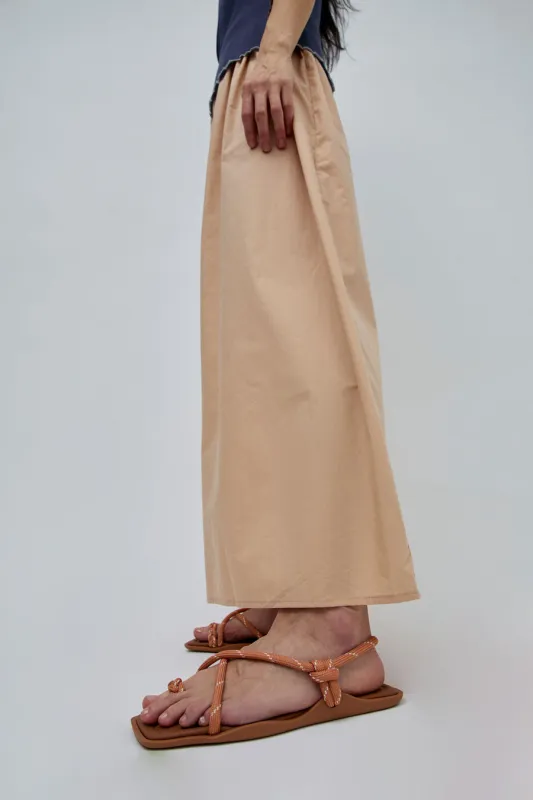 Flòwze Flò Square Sandal in Terracotta made by Flowze