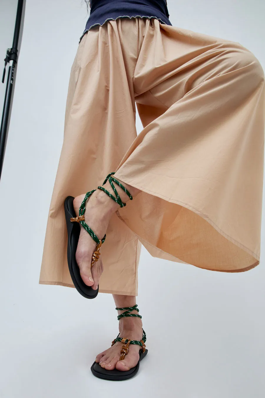 Flòwze Flò Twin Sandal in Forest Green and Hazelnut sold by No. 6 product image thumbnail 4