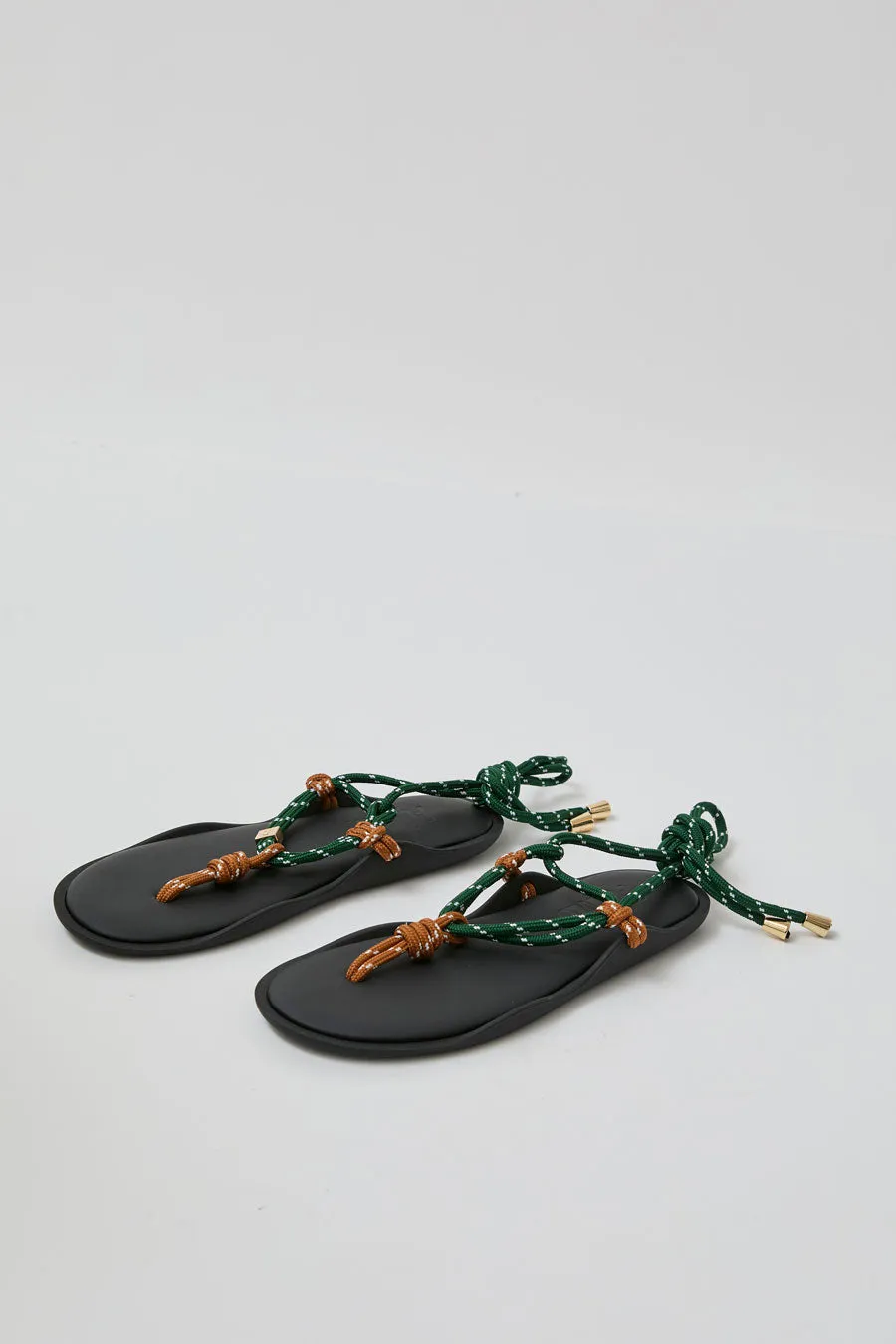Flòwze Flò Twin Sandal in Forest Green and Hazelnut sold by No. 6 product image thumbnail 5