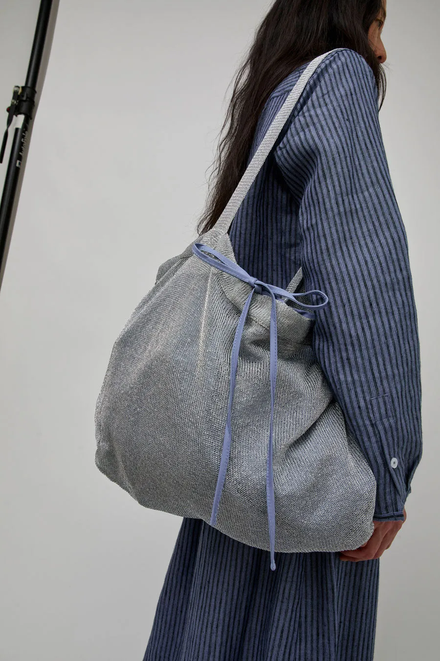 Deiji Studios Chain Bag in Silver sold by No. 6 product image thumbnail 3