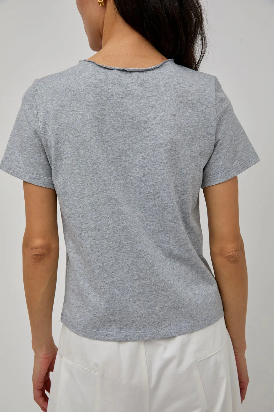 Deiji Studios Pinch Tee in Grey sold by No. 6 product image thumbnail 4