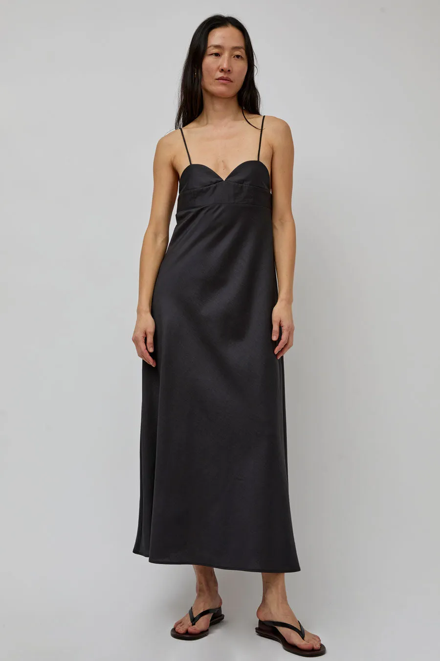 CORDERA Heart-Shaped Dress in Espresso sold by No. 6