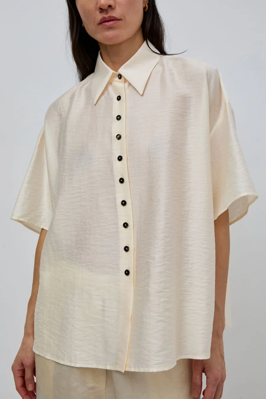 CORDERA Short Sleeve Shirt in Marfil sold by No. 6 product image thumbnail 3