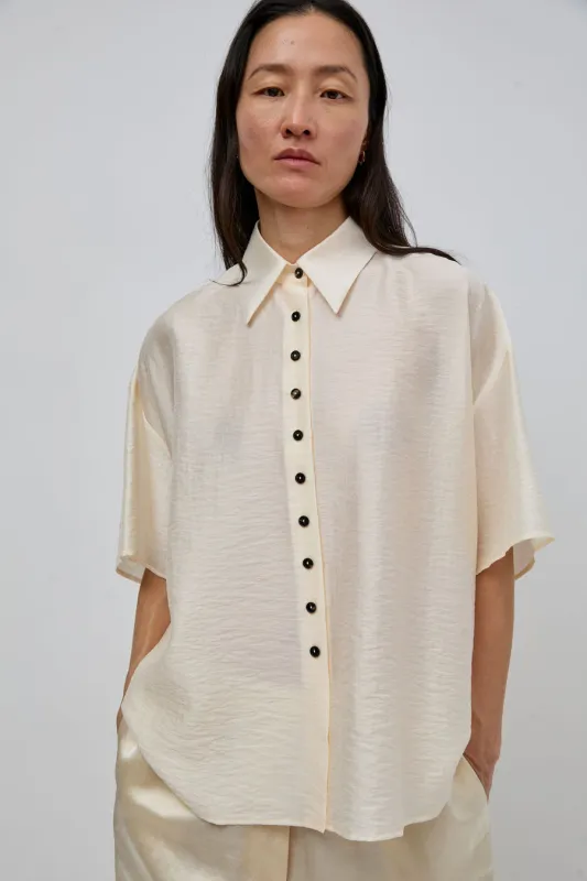 CORDERA Short Sleeve Shirt in Marfil made by Cordera