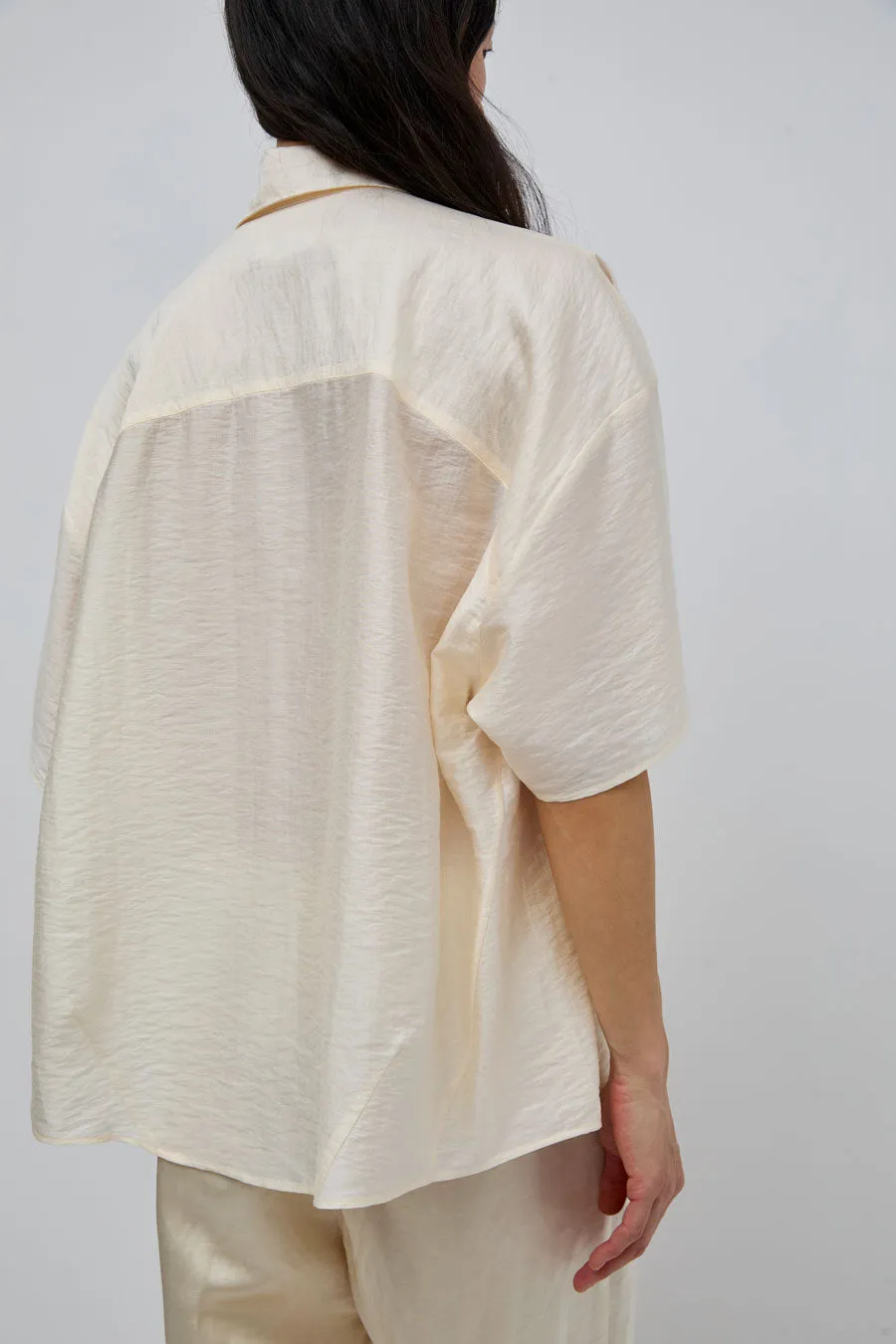 CORDERA Short Sleeve Shirt in Marfil sold by No. 6 product image thumbnail 5