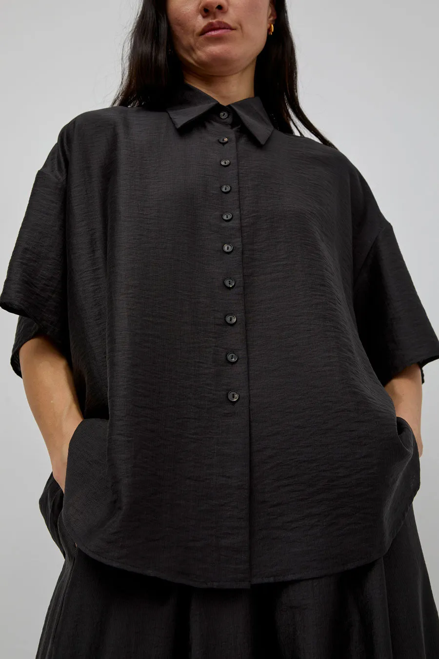 CORDERA Short Sleeve Shirt in Espresso sold by No. 6 product image thumbnail 3