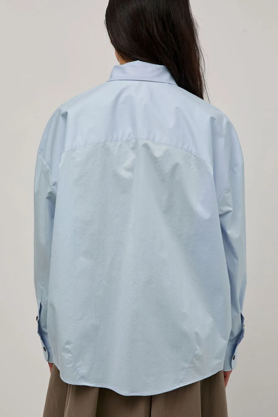 CORDERA Oversized Shirt in Light Blue sold by No. 6 product image thumbnail 5