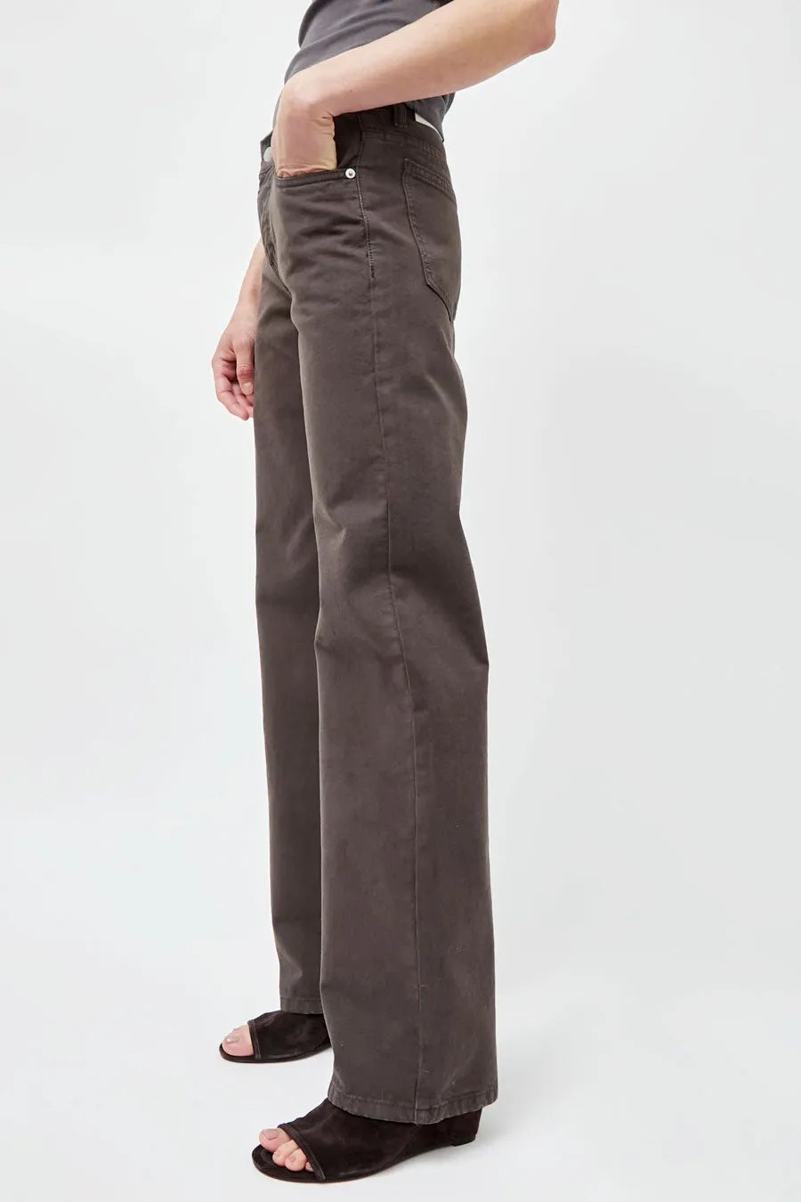 St. Agni Canvas 90s Low Rise Jeans in Ash sold by No. 6 product image thumbnail 2