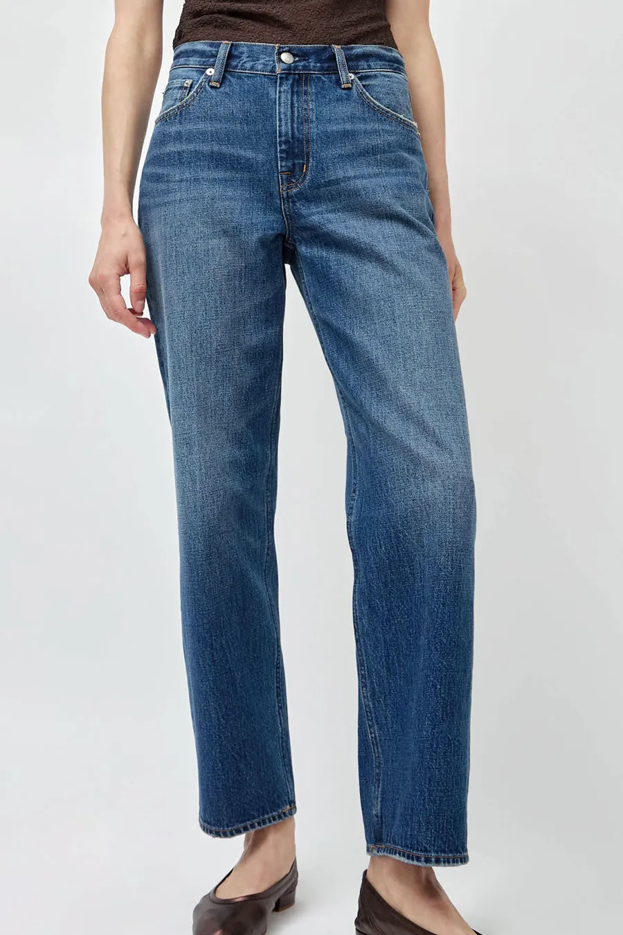 Oketo Cut 101 Straight Jean in Vintage Dark sold by No. 6 product image thumbnail 3