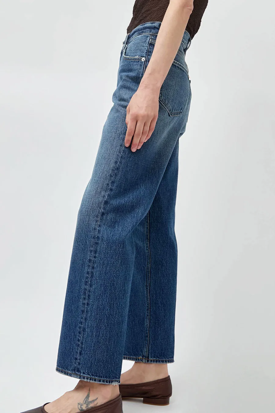 Oketo Cut 101 Straight Jean in Vintage Dark sold by No. 6 product image thumbnail 2