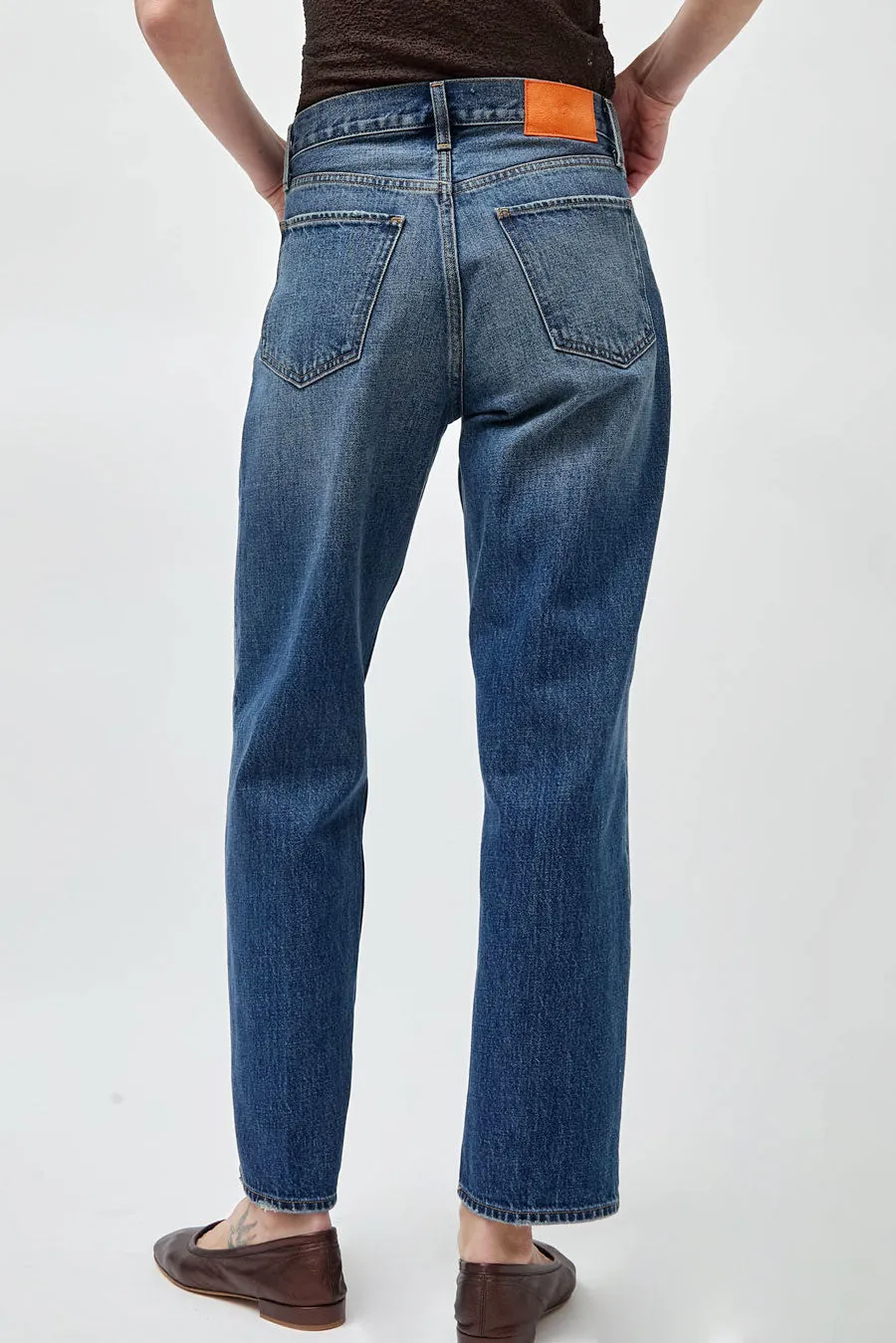 Oketo Cut 101 Straight Jean in Vintage Dark sold by No. 6 product image thumbnail 5