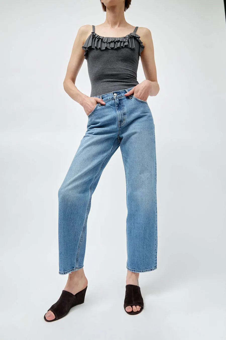 Oketo Cut 101 Straight Jean in Vintage Light sold by No. 6 product image thumbnail 3