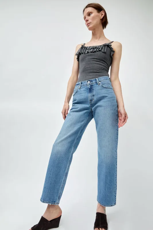 Oketo Cut 101 Straight Jean in Vintage Light made by No. 6