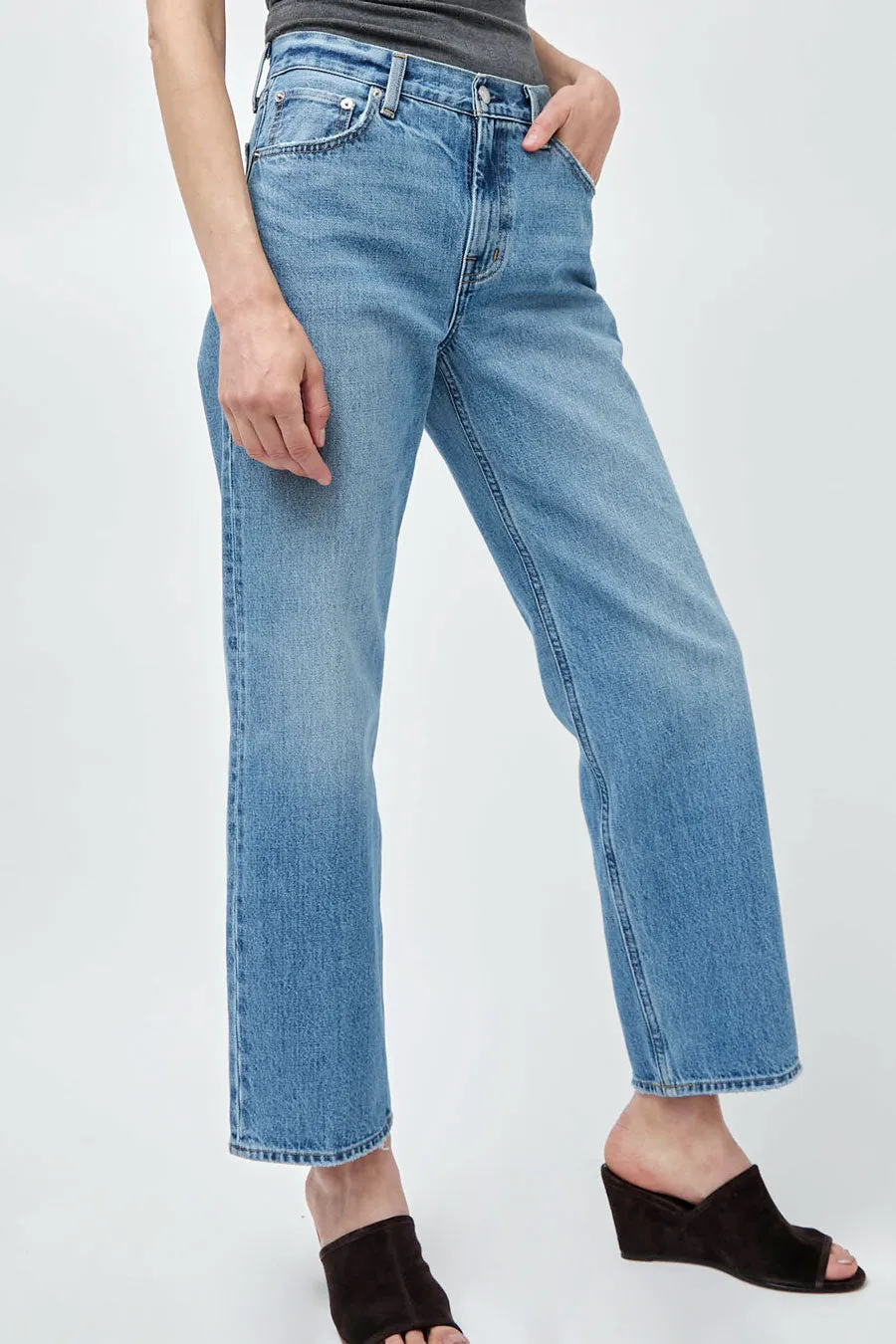 Oketo Cut 101 Straight Jean in Vintage Light sold by No. 6 product image thumbnail 2