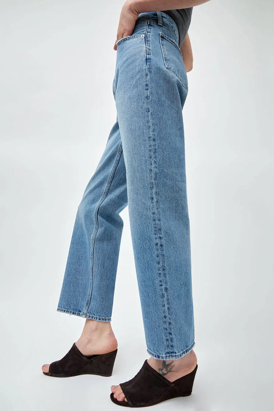 Oketo Cut 101 Straight Jean in Vintage Light sold by No. 6 product image thumbnail 4