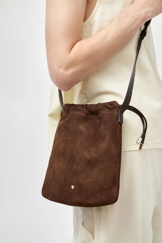 Herbert Frere Soeur Le Lerie Nabuk Bag in Castano and Choco made by No. 6