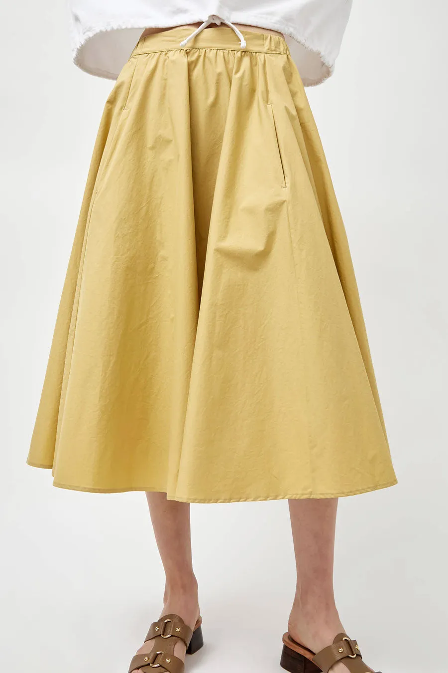Modern Weaving Relaxed Circle Skirt in Wheat sold by No. 6 product image thumbnail 3