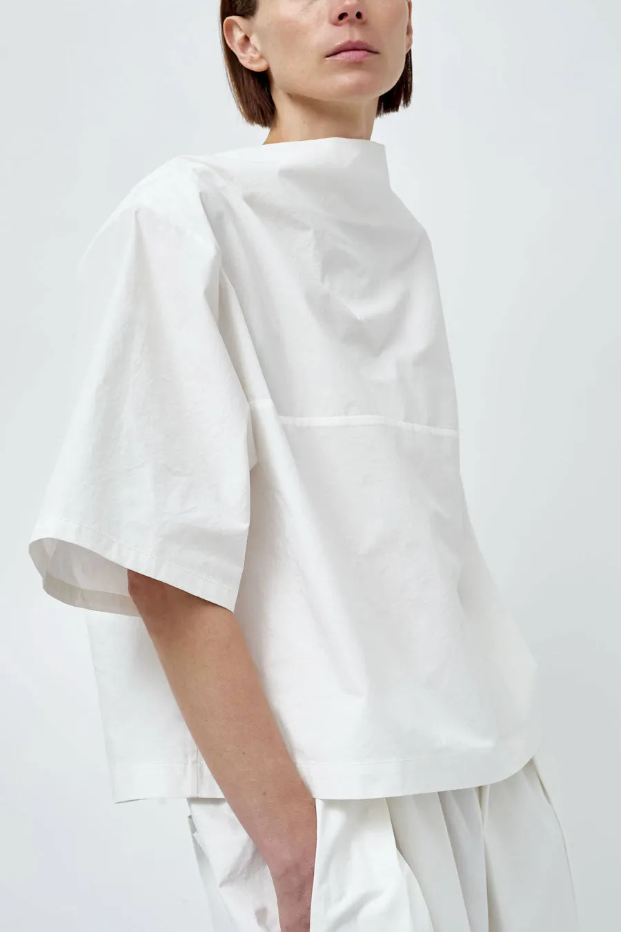 Modern Weaving Sculptural Boxy Tee in Off White sold by No. 6 product image thumbnail 2
