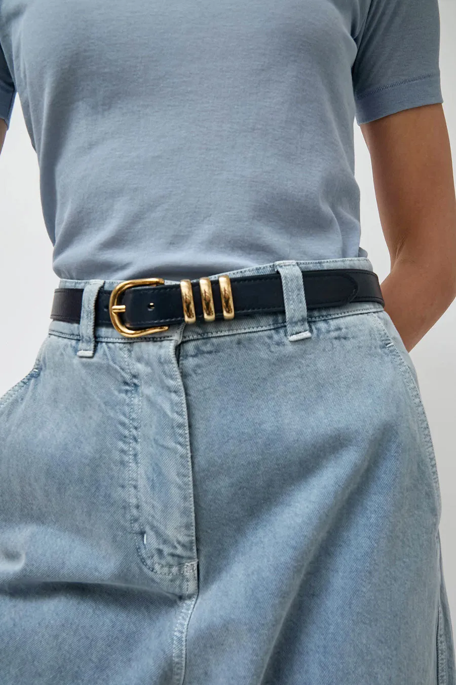 Herbert Frere Soeur La Iena Belt in Marine sold by No. 6 product image thumbnail 3