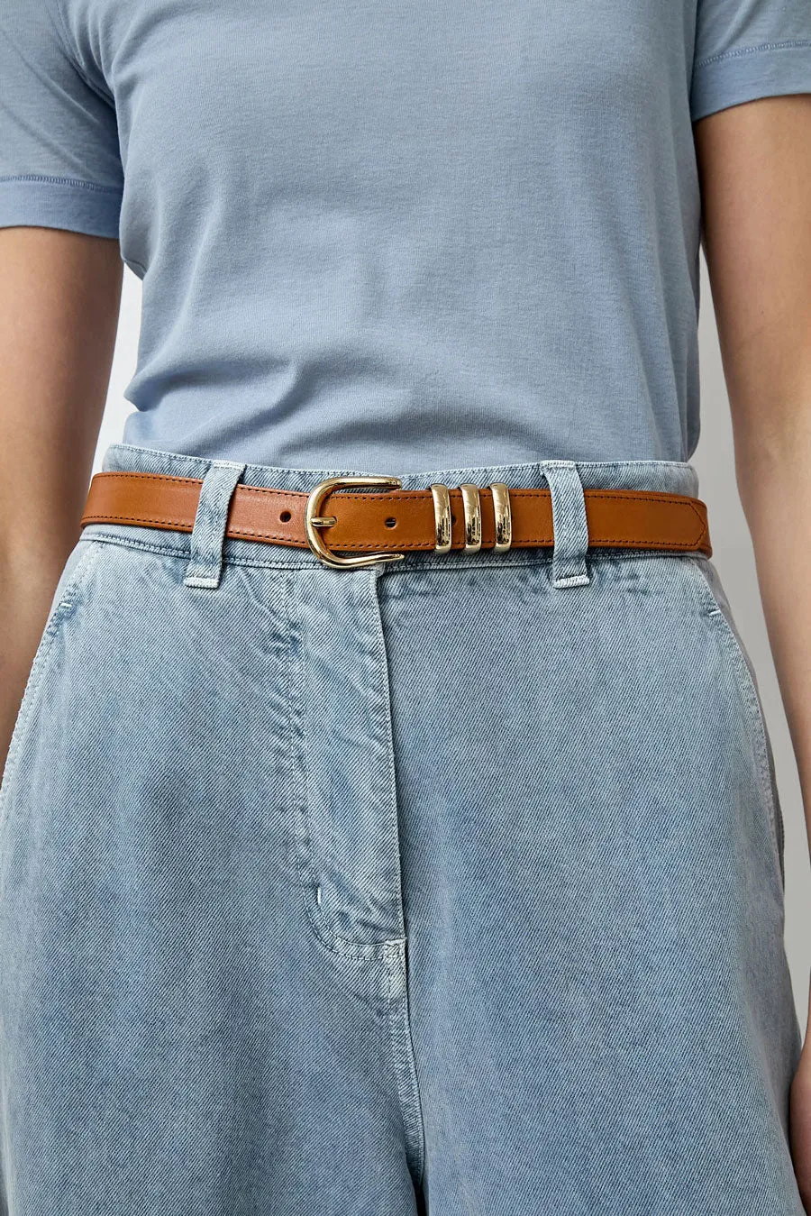 Herbert Frere Soeur La Iena Belt in Camel sold by No. 6